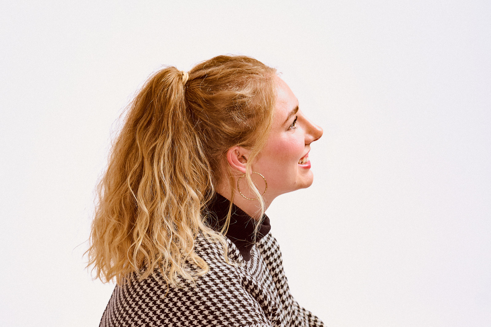 Mariana studio profile portrait — Austin TX headshot photography